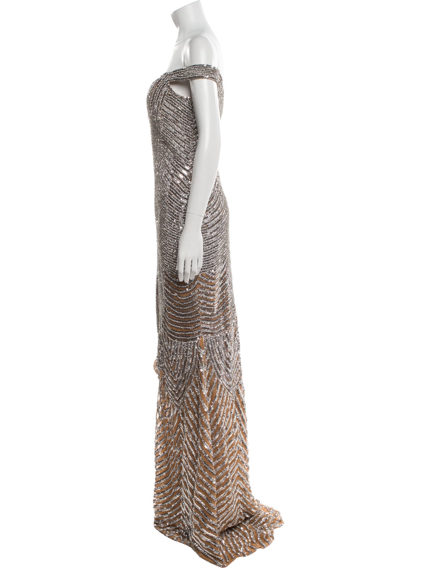 Portia & Scarlett Sequin Long Dress w/ Tags