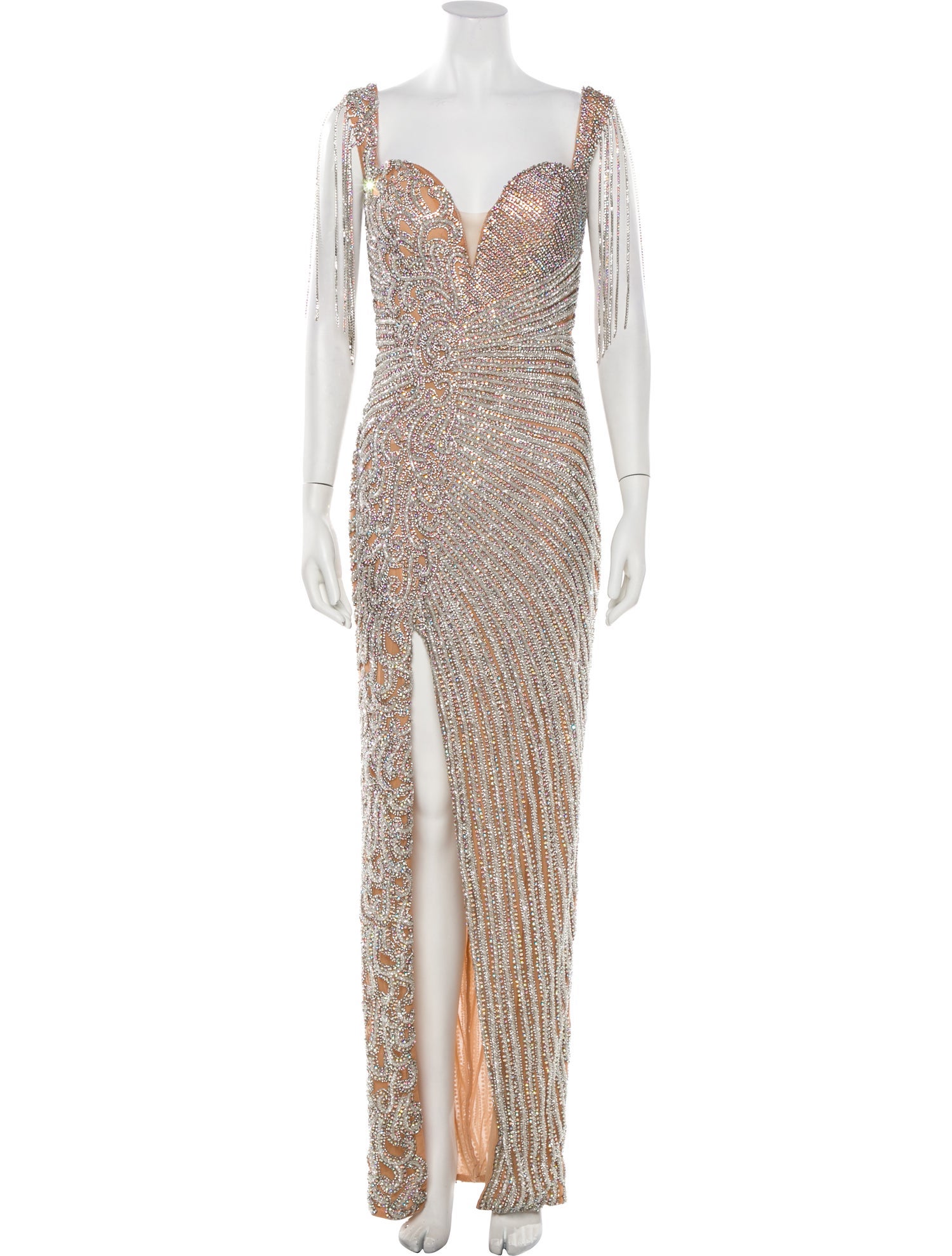 Portia & Scarlett Printed Long Dress w/ Tags