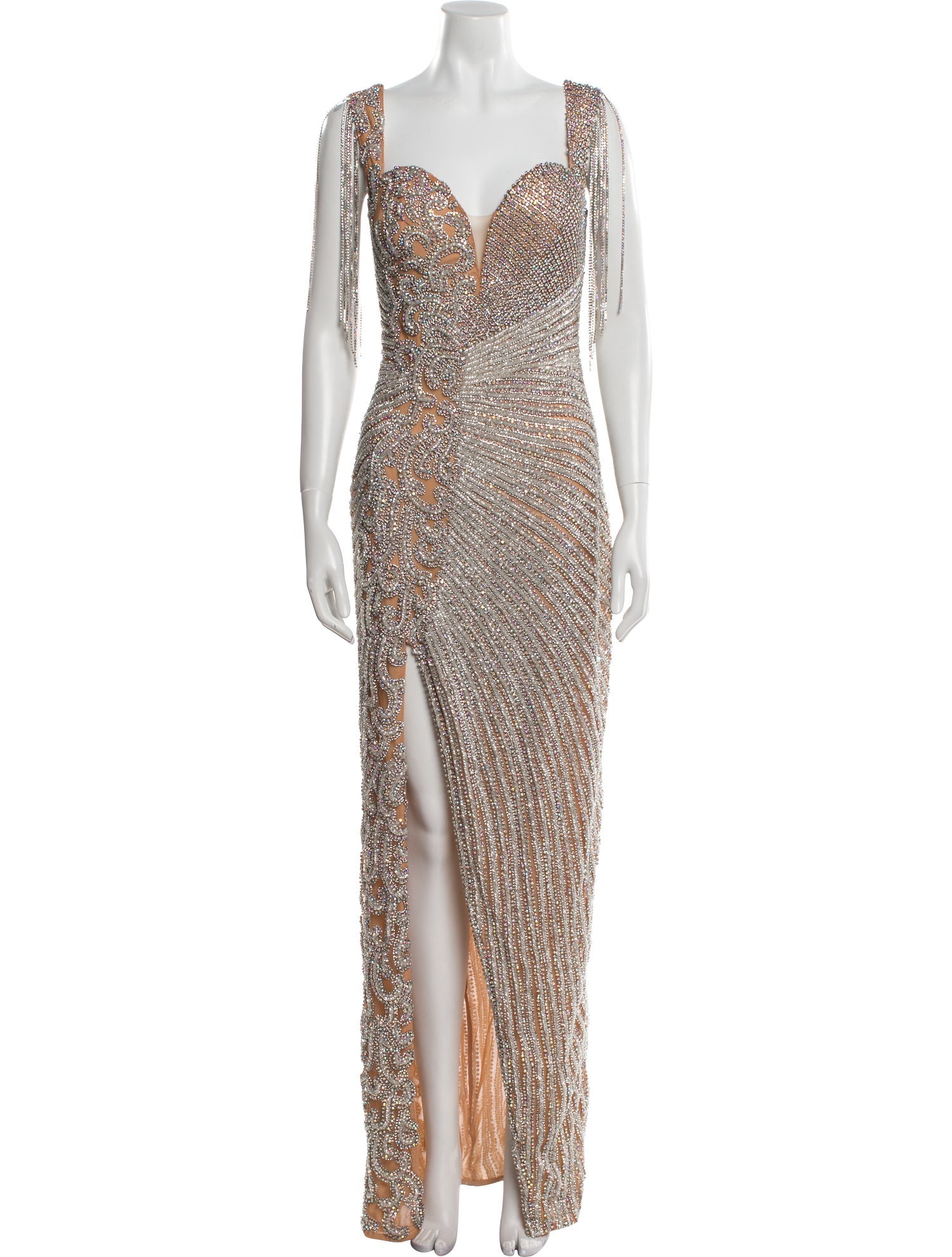 Portia & Scarlett Printed Long Dress w/ Tags