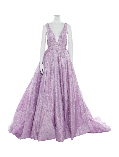 Portia & Scarlett V-Neck Long Dress