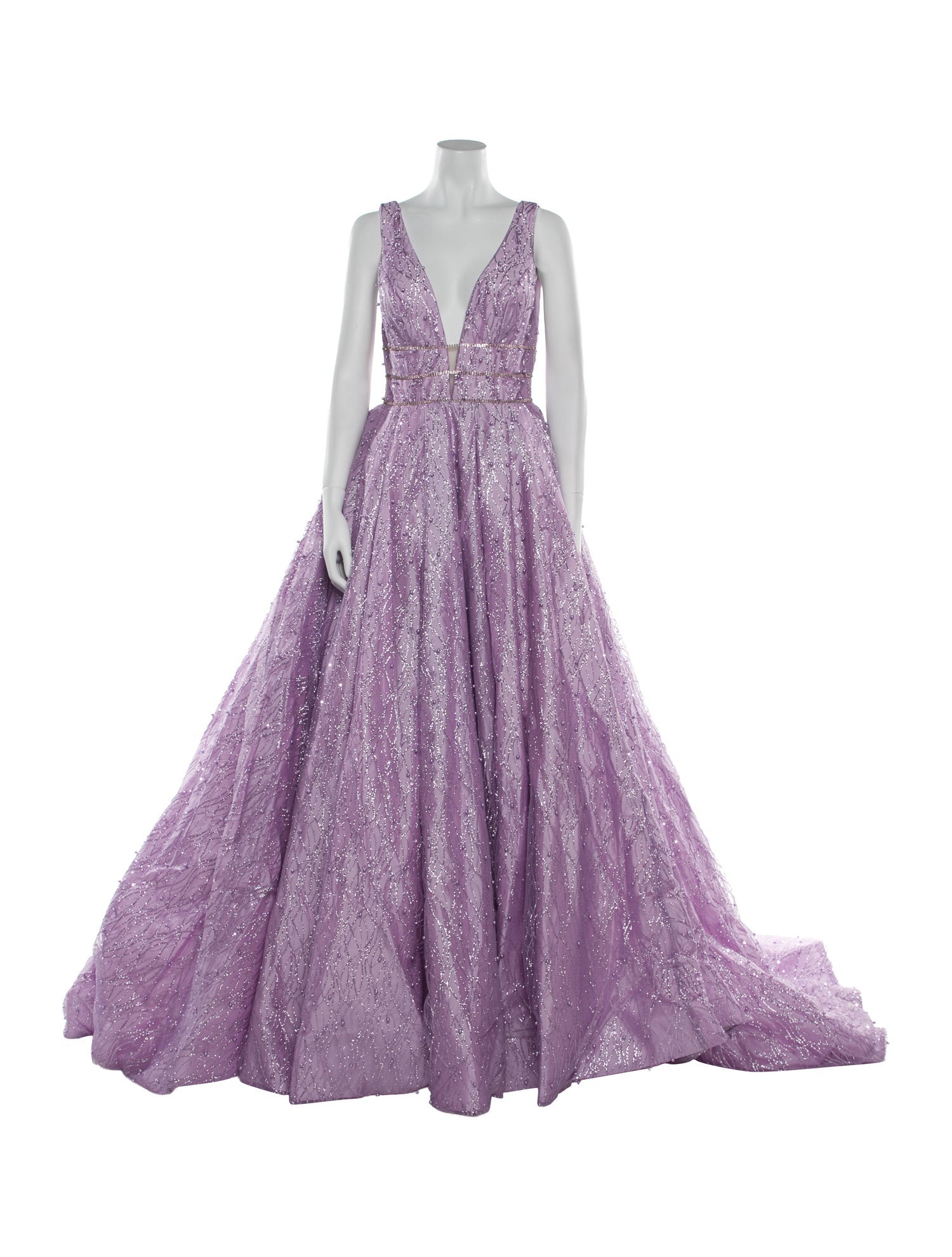 Portia & Scarlett V-Neck Long Dress w/ Tags