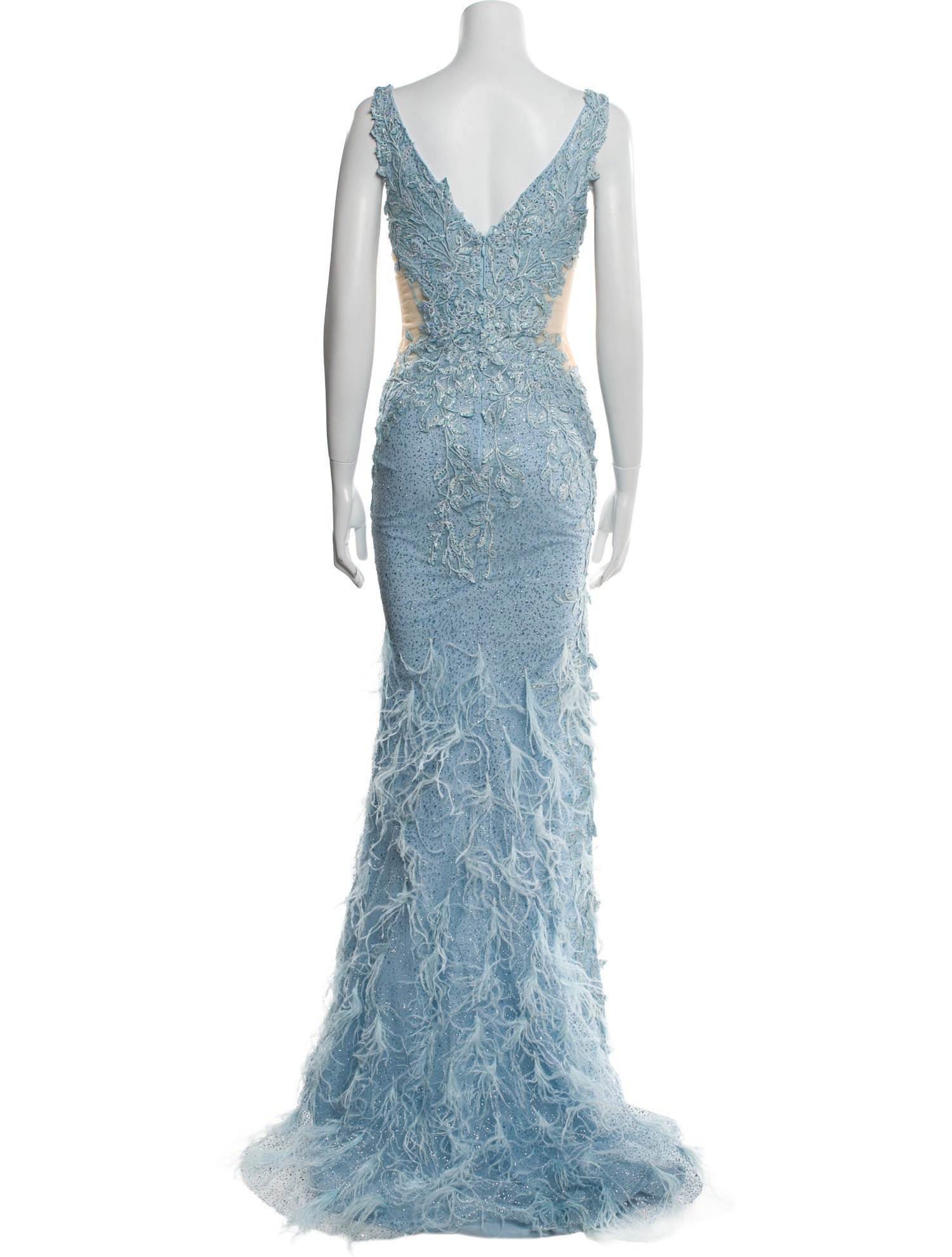 Portia & Scarlett Lace Pattern Long Dress