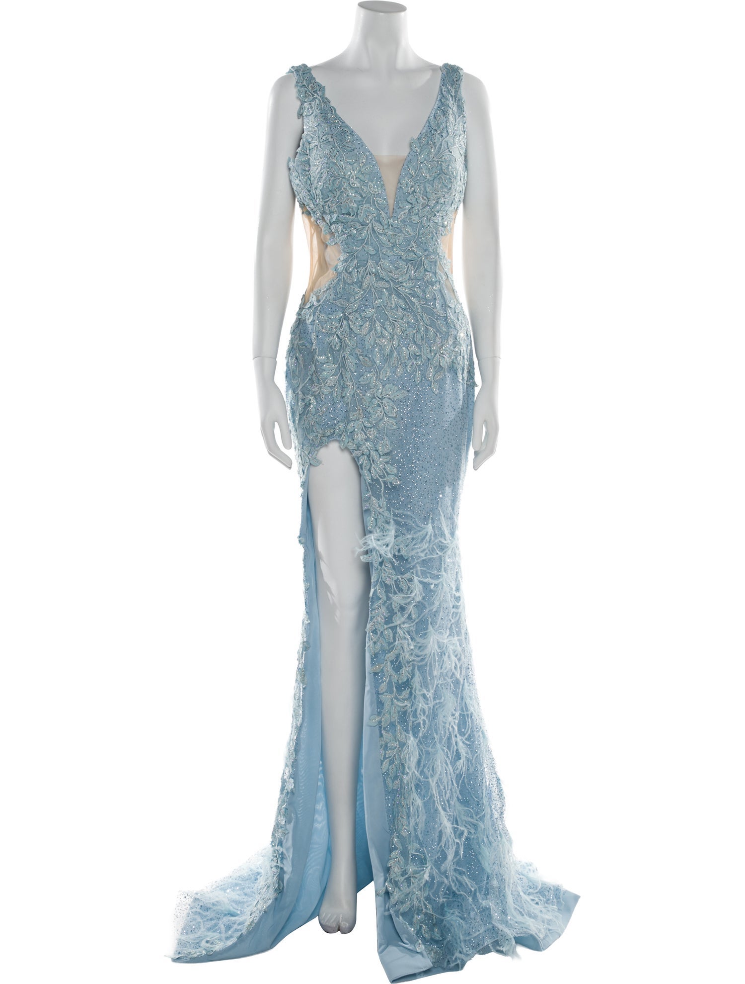 Portia & Scarlett Lace Pattern Long Dress w/ Tags