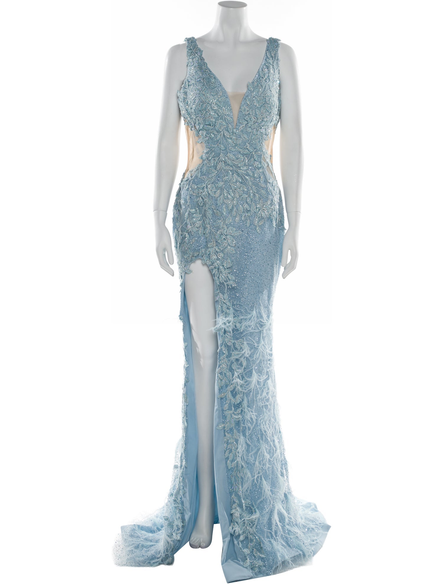 Portia & Scarlett Lace Pattern Long Dress w/ Tags