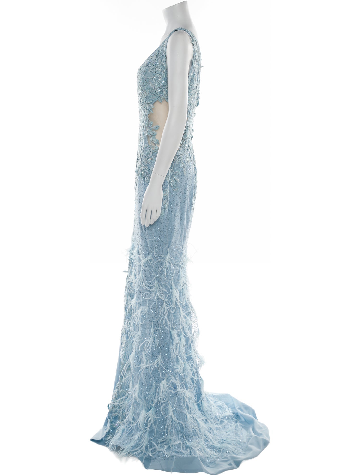 Portia & Scarlett Lace Pattern Long Dress w/ Tags