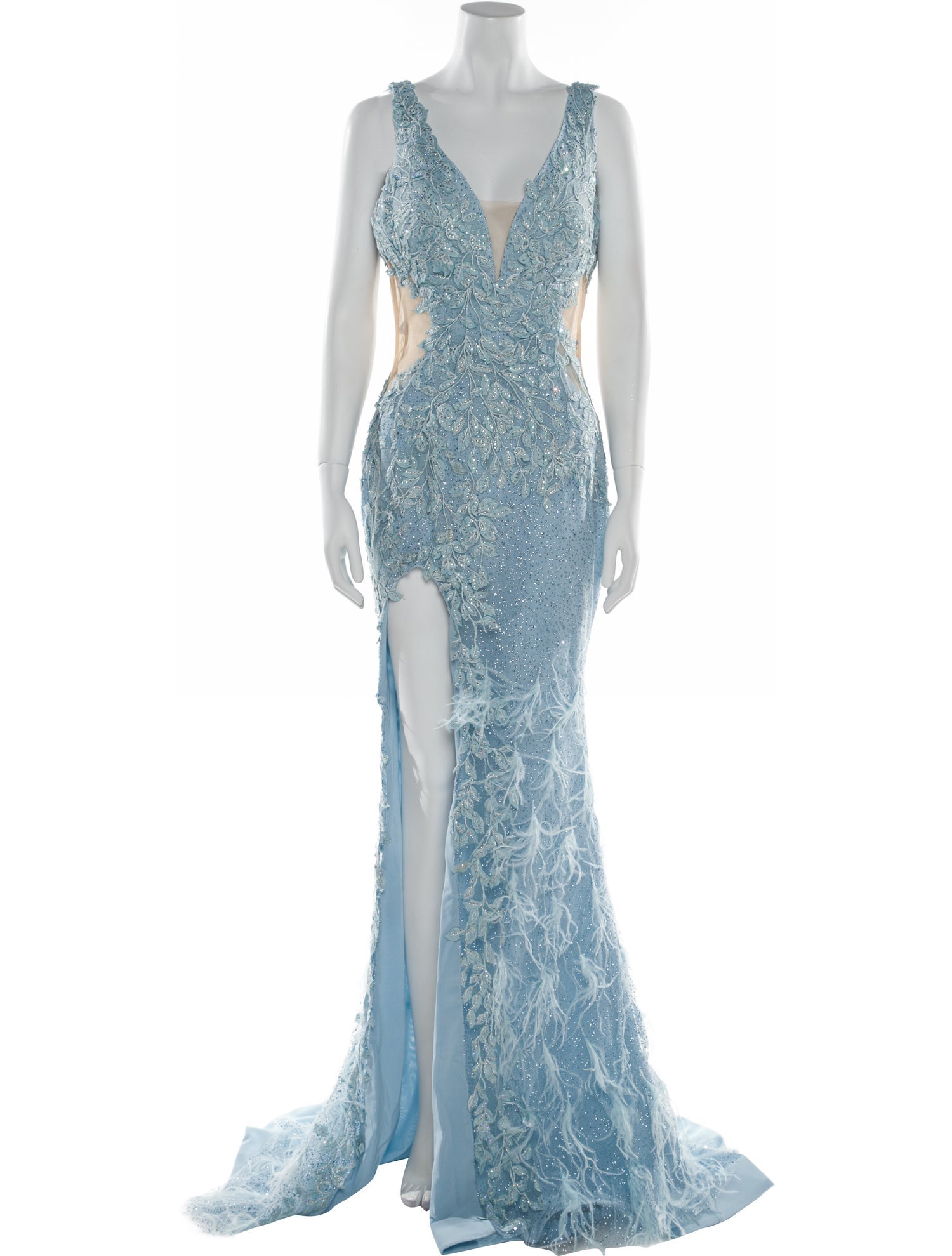 Portia & Scarlett Lace Pattern Long Dress w/ Tags