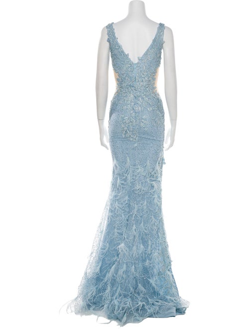 Portia & Scarlett Lace Pattern Long Dress