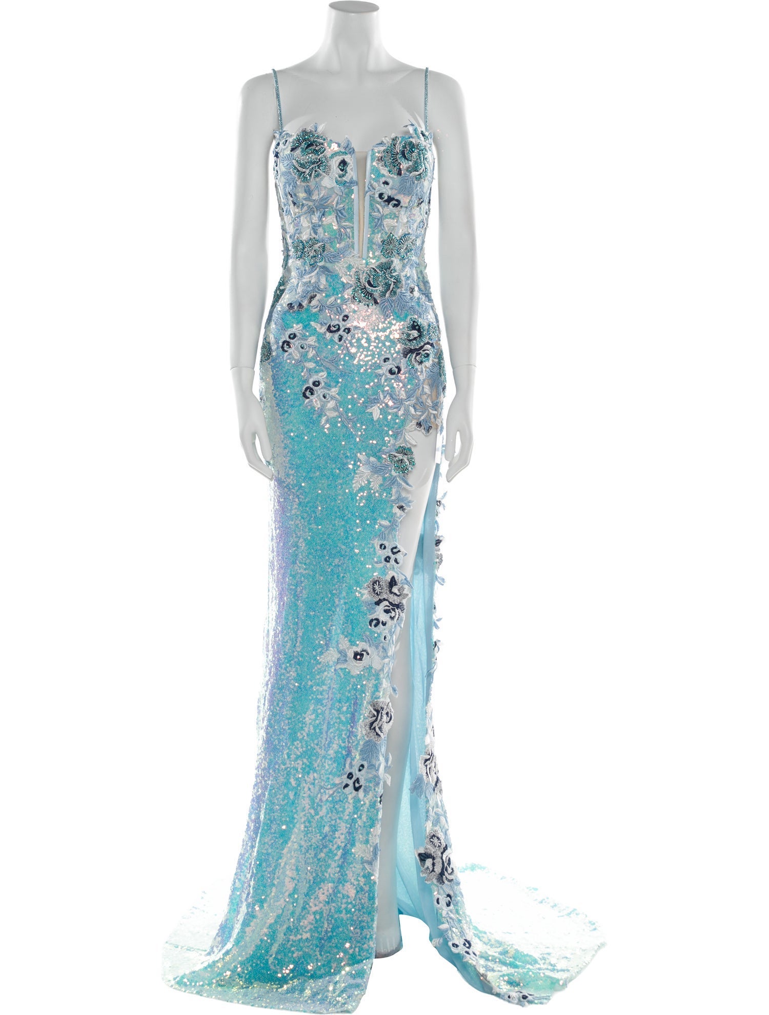 Portia & Scarlett Lace Pattern Long Dress w/ Tags