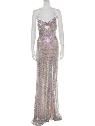 Portia & Scarlett V-Neck Long Dress