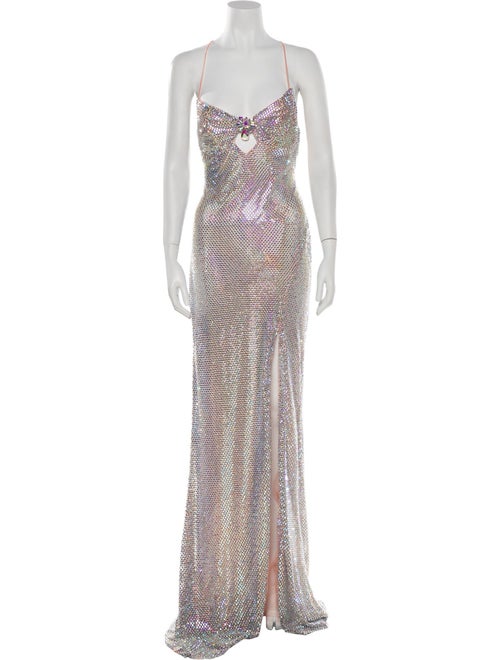 Portia & Scarlett V-Neck Long Dress