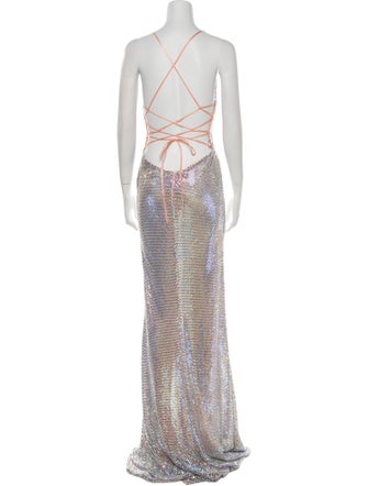 Portia & Scarlett V-Neck Long Dress