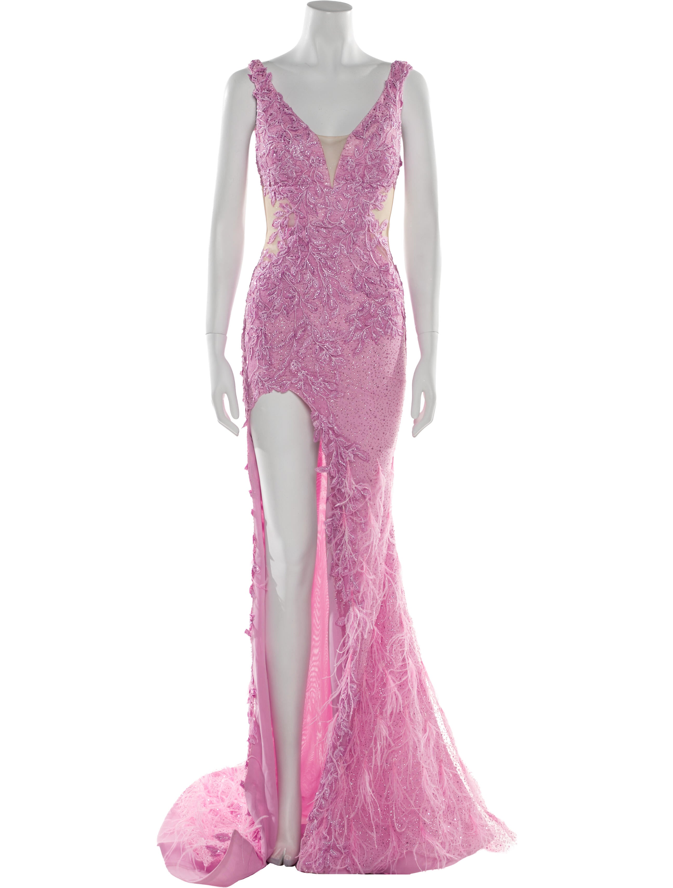 Portia & Scarlett Lace Pattern Long Dress w/ Tags