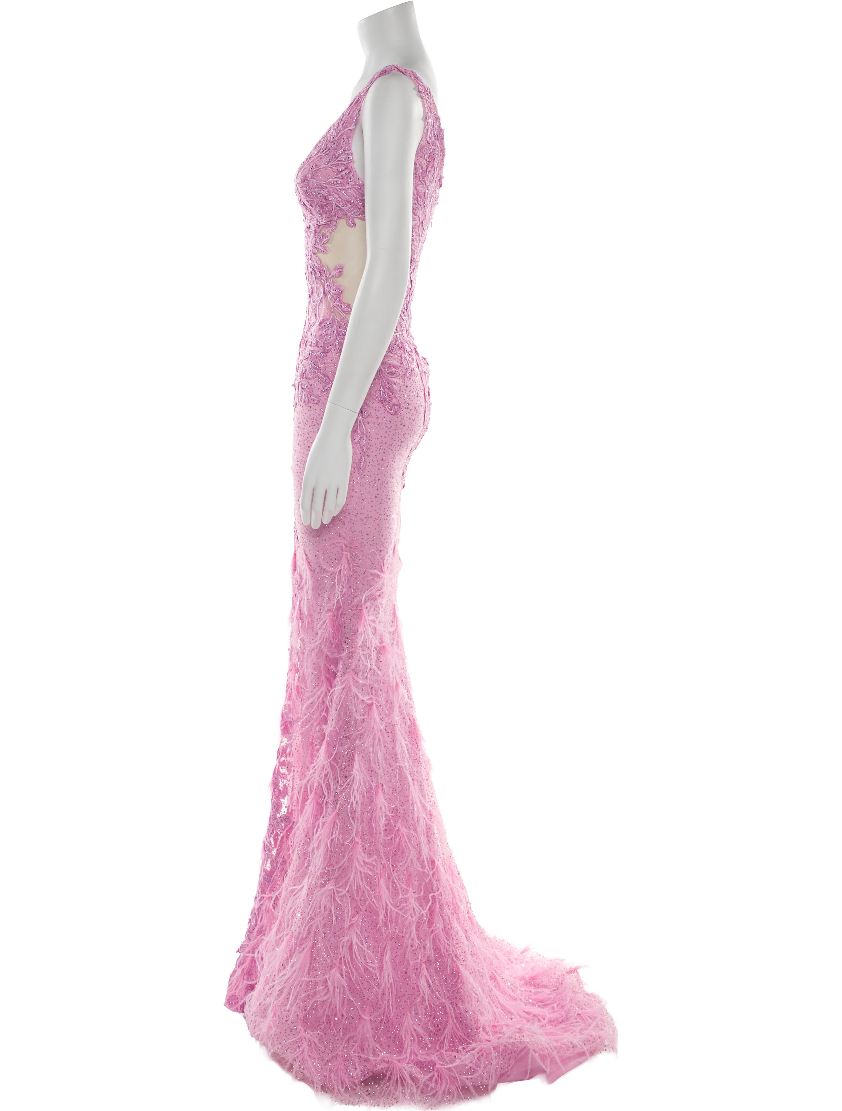 Portia & Scarlett Lace Pattern Long Dress w/ Tags