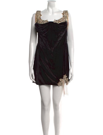 Portia & Scarlett Velvet Mini Dress