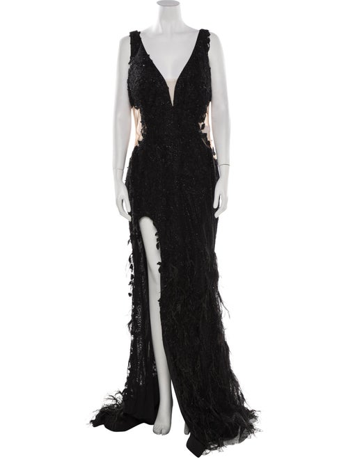 Portia & Scarlett V-Neck Long Dress