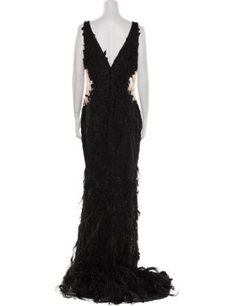 Portia & Scarlett V-Neck Long Dress