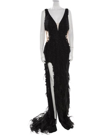 Portia & Scarlett V-Neck Long Dress