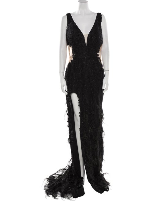 Portia & Scarlett V-Neck Long Dress