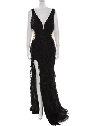 Portia & Scarlett V-Neck Long Dress