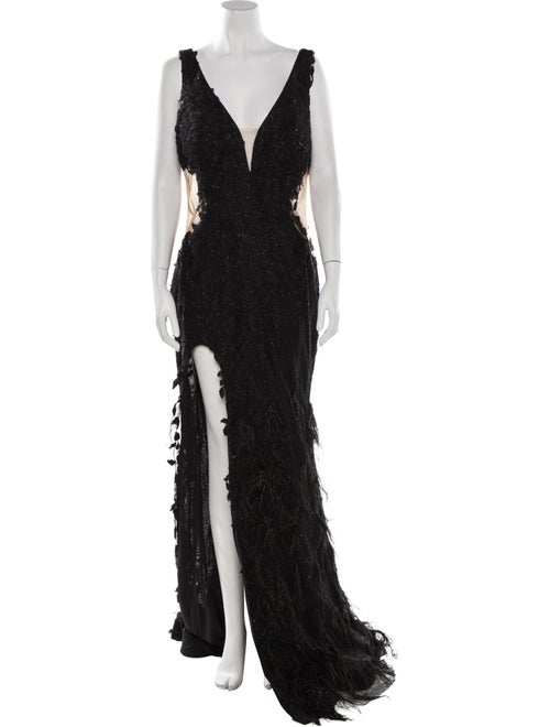 Portia & Scarlett V-Neck Long Dress