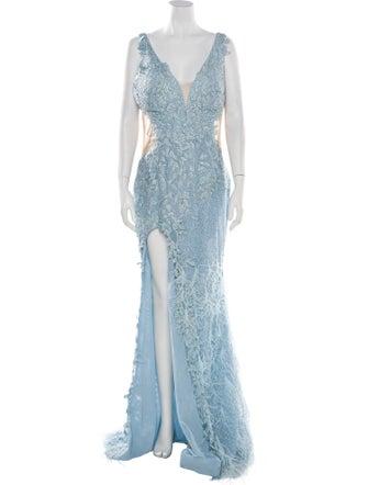 Portia & Scarlett V-Neck Long Dress