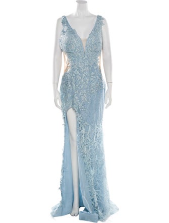 Portia & Scarlett V-Neck Long Dress