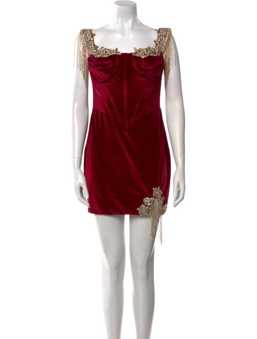 Portia & Scarlett Velvet Mini Dress