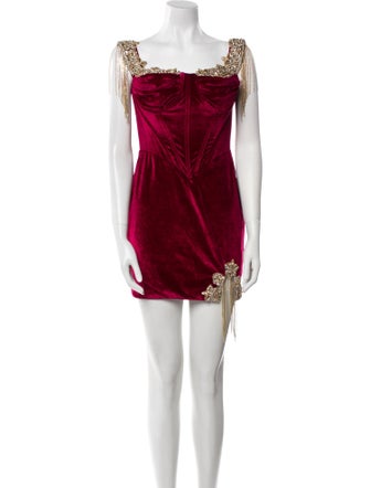 Portia & Scarlett Velvet Mini Dress