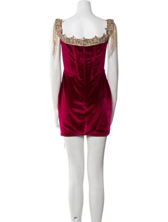 Portia & Scarlett Velvet Mini Dress