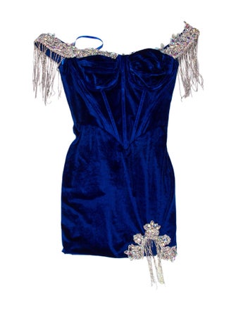 Portia & Scarlett Velvet Mini Dress