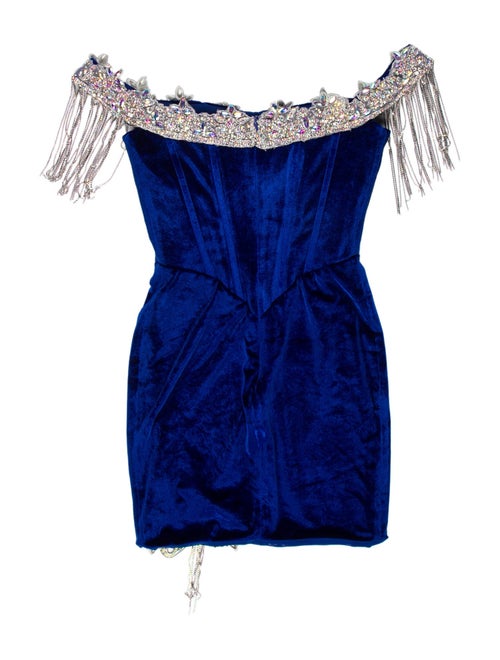 Portia & Scarlett Velvet Mini Dress