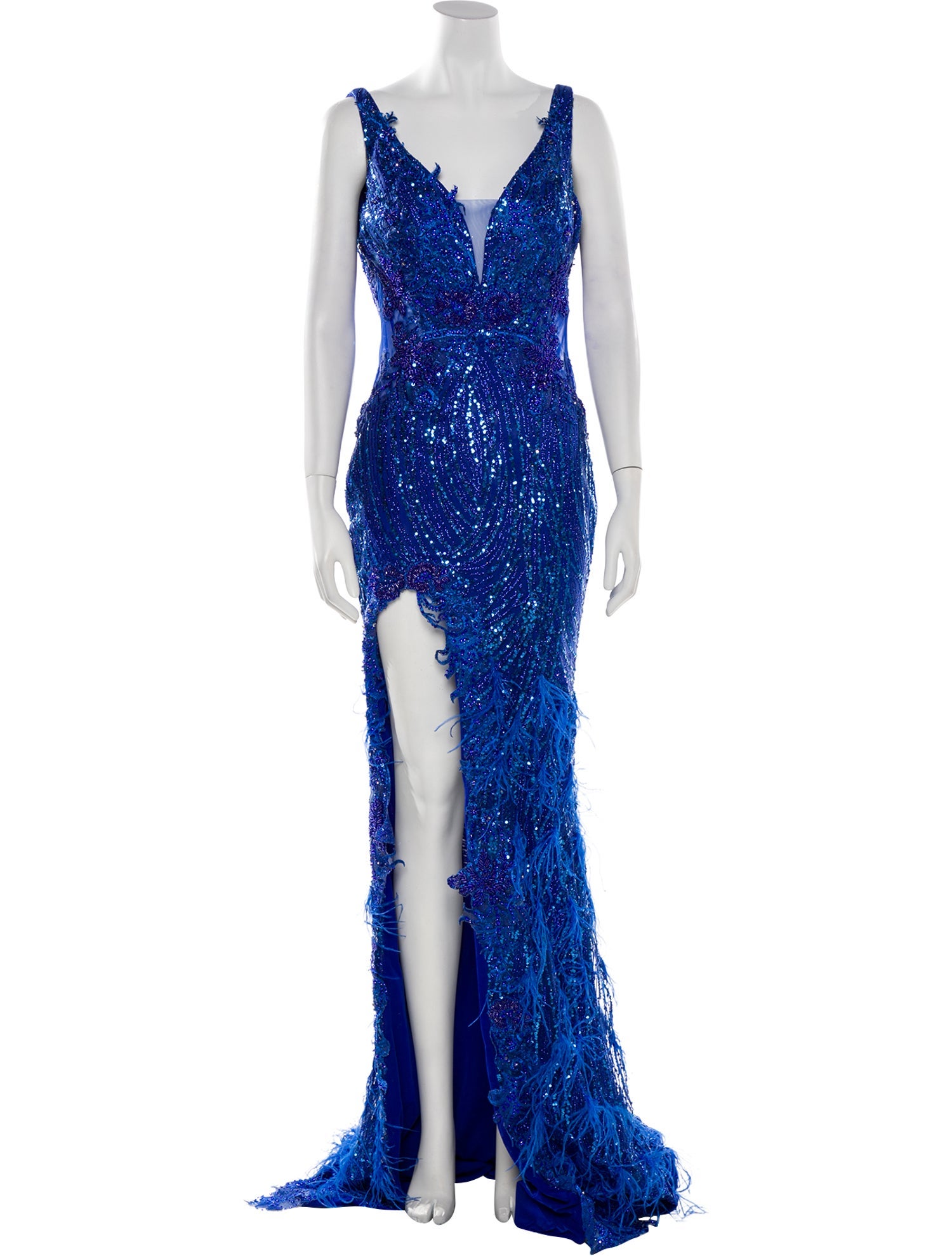 Portia & Scarlett Lace Pattern Long Dress