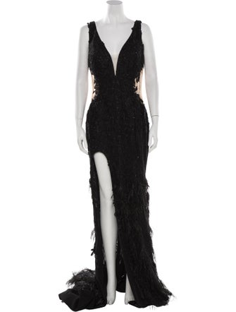 Portia & Scarlett V-Neck Long Dress