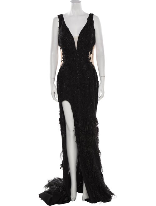 Portia & Scarlett V-Neck Long Dress