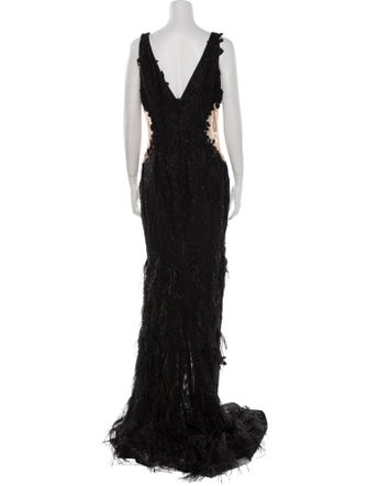 Portia & Scarlett V-Neck Long Dress