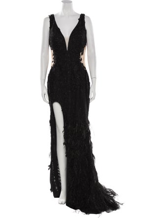 Portia & Scarlett V-Neck Long Dress