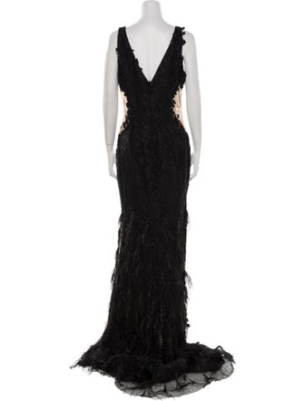 Portia & Scarlett V-Neck Long Dress