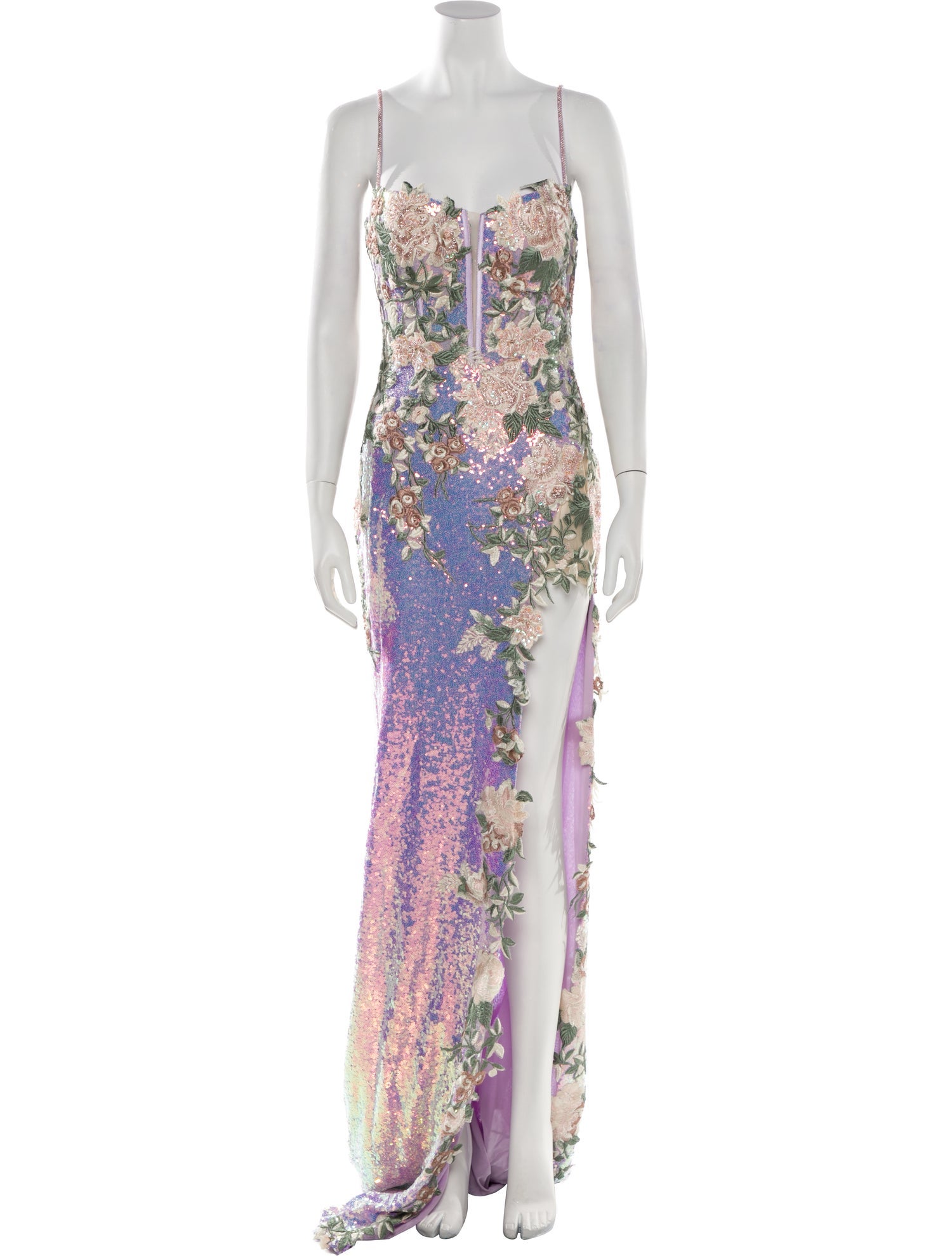 Portia & Scarlett Floral Print Long Dress