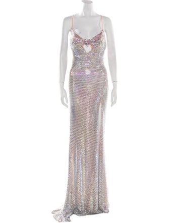 Portia & Scarlett V-Neck Long Dress