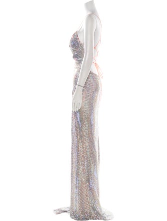 Portia & Scarlett V-Neck Long Dress