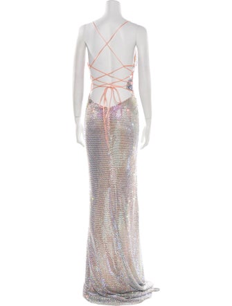 Portia & Scarlett V-Neck Long Dress