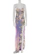 Portia & Scarlett Floral Print Long Dress