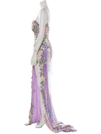 Portia & Scarlett Floral Print Long Dress