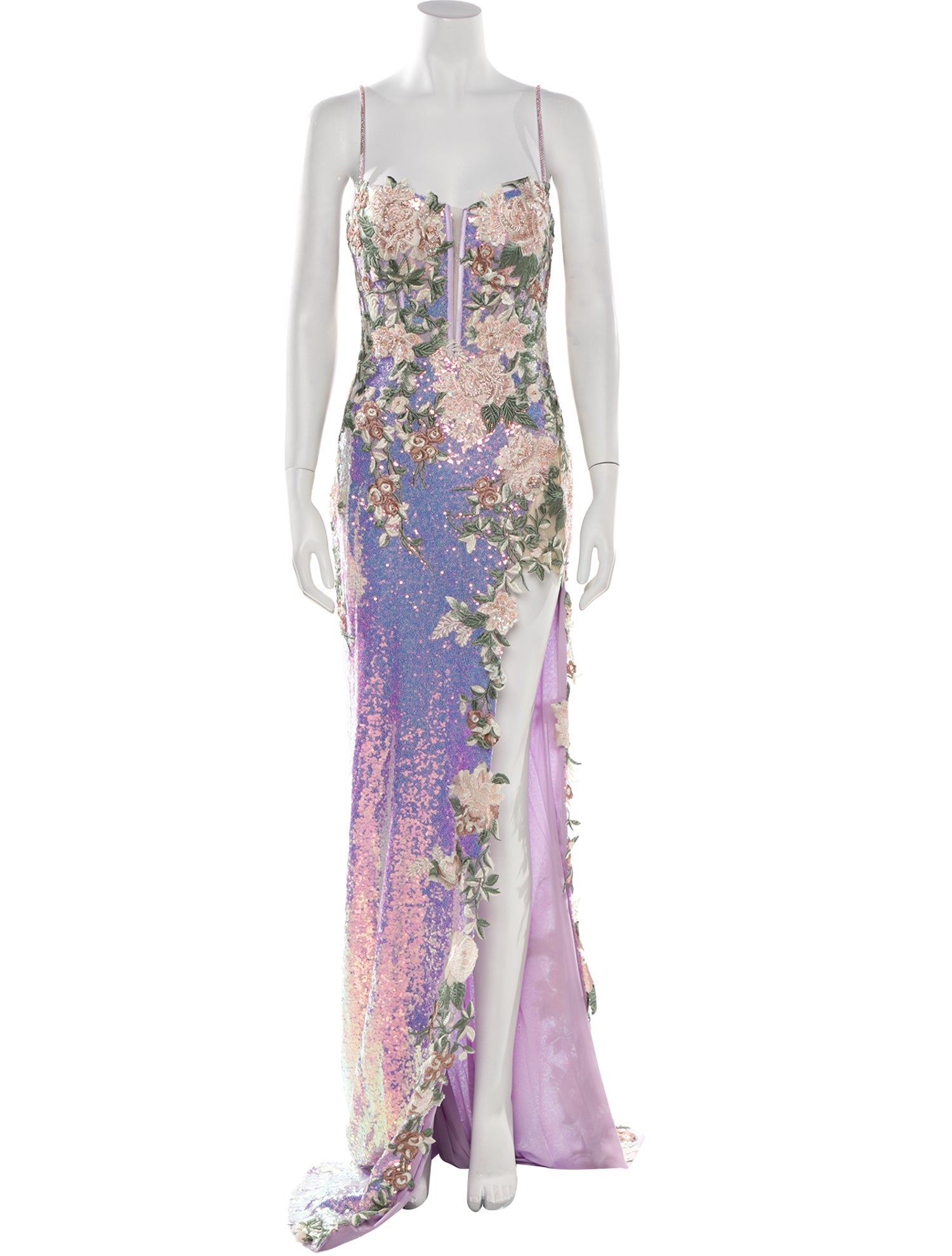 Portia & Scarlett Floral Print Long Dress