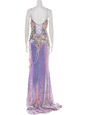 Portia & Scarlett Printed Long Dress