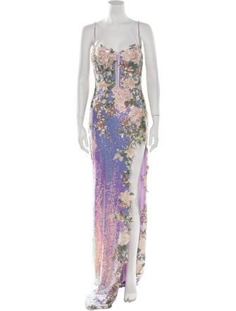 Portia & Scarlett Floral Print Long Dress