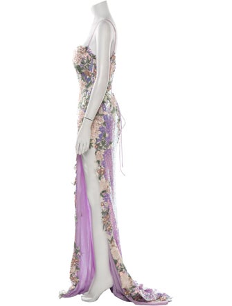 Portia & Scarlett Floral Print Long Dress