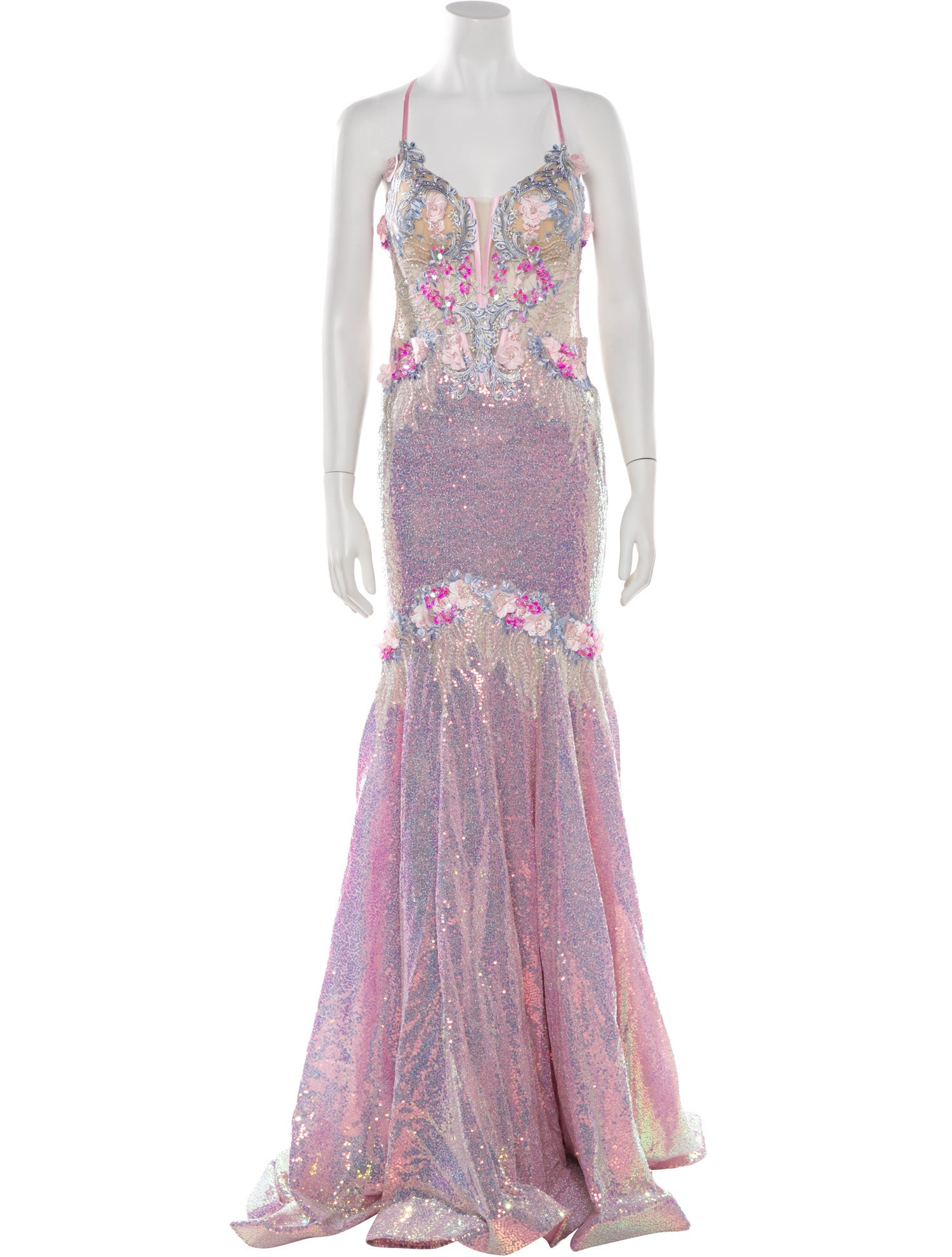 Portia & Scarlett Sequin Long Dress w/ Tags