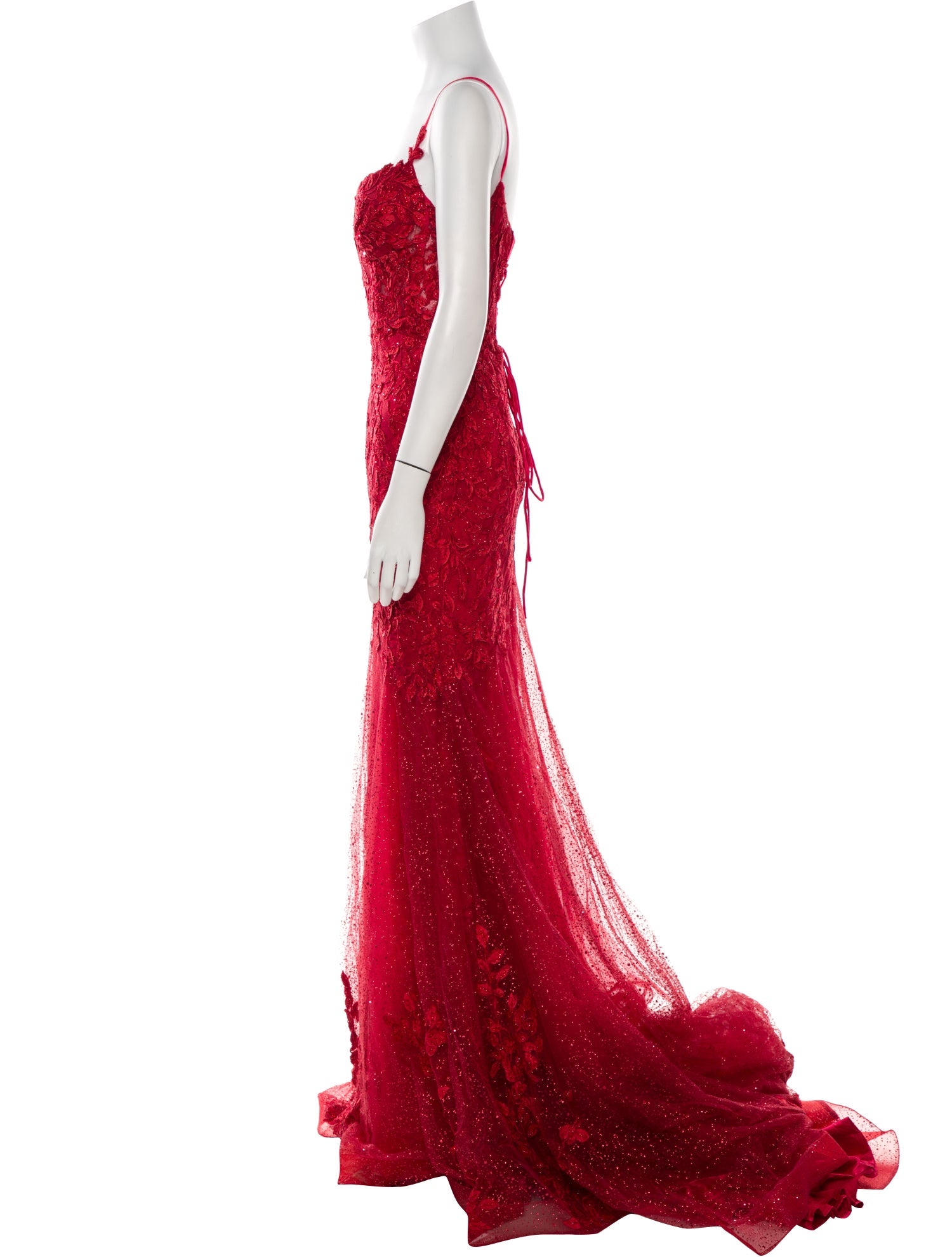 Portia & Scarlett Square Neckline Long Dress w/ Tags