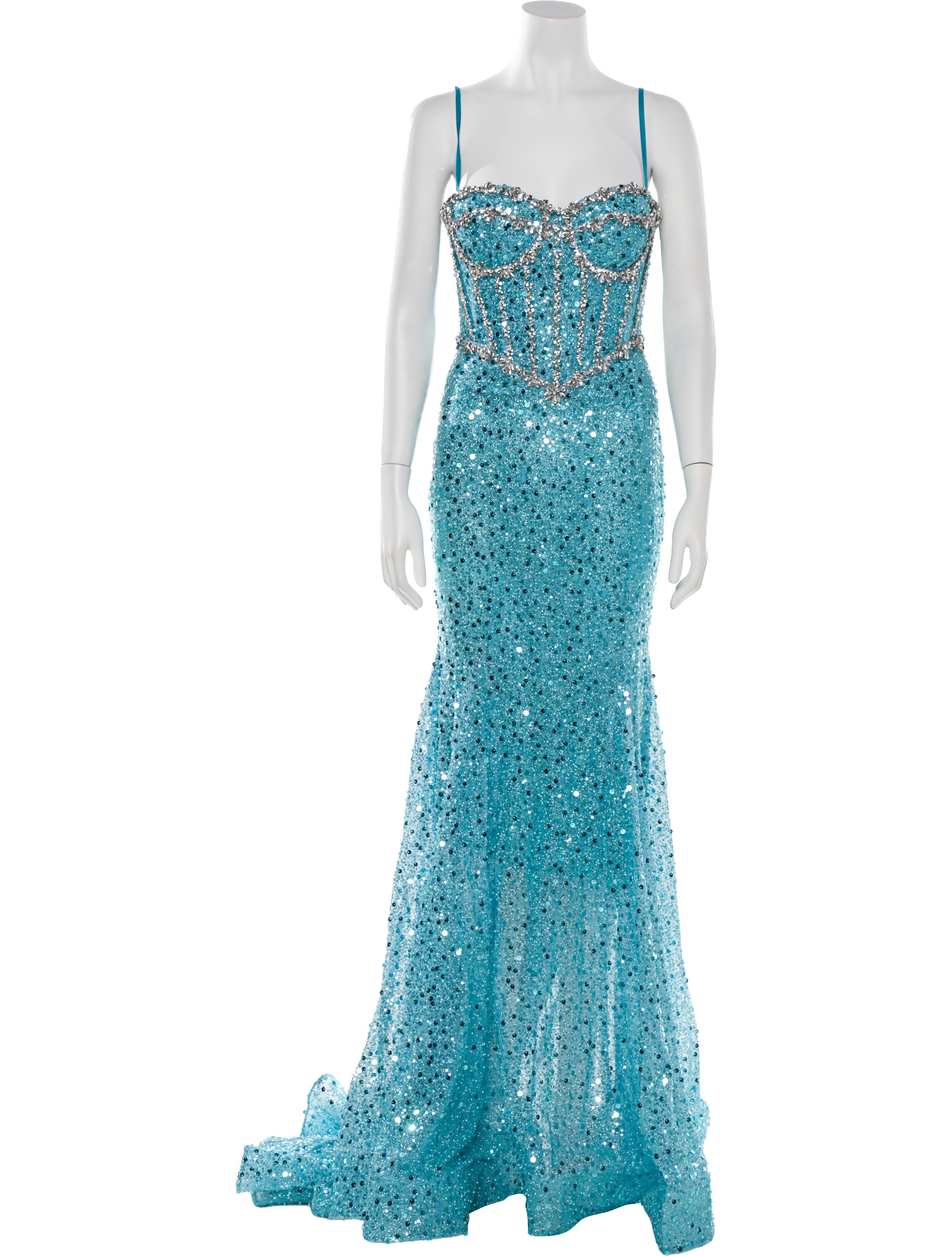 Portia & Scarlett Sequin Long Dress w/ Tags